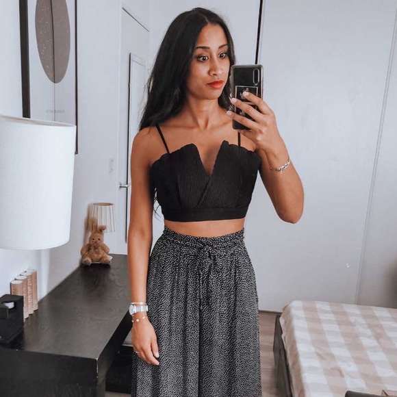 Zara Bloggers Fav Draped Crop Top, Size S - Picture 6 of 11